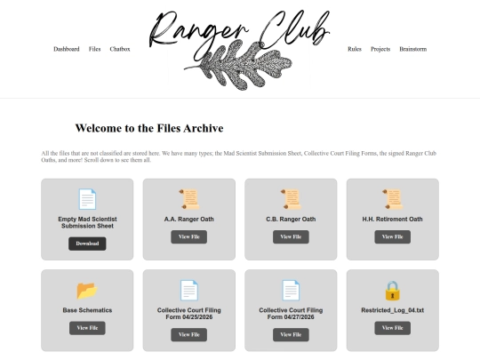 files screenshot