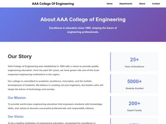 AAA college Assignment1/about screenshot