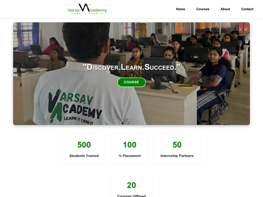 Varsav Academy screenshot
