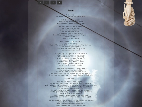 stories/murmurings screenshot