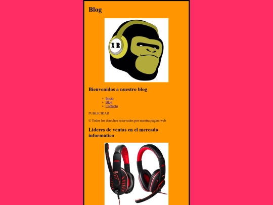 blog screenshot