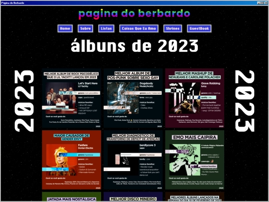 albums_2023 screenshot