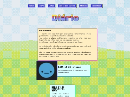 blog screenshot