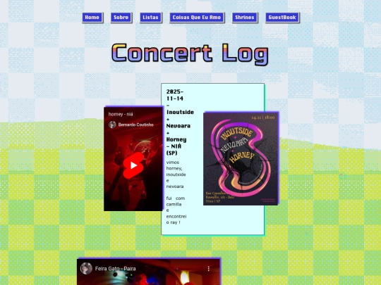 concerts screenshot
