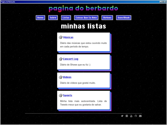 links screenshot