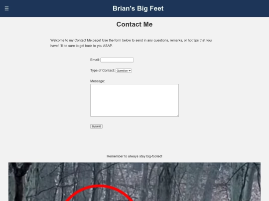contact screenshot