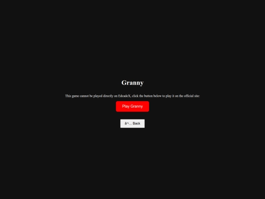 games/granny screenshot