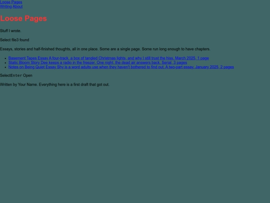 index screenshot