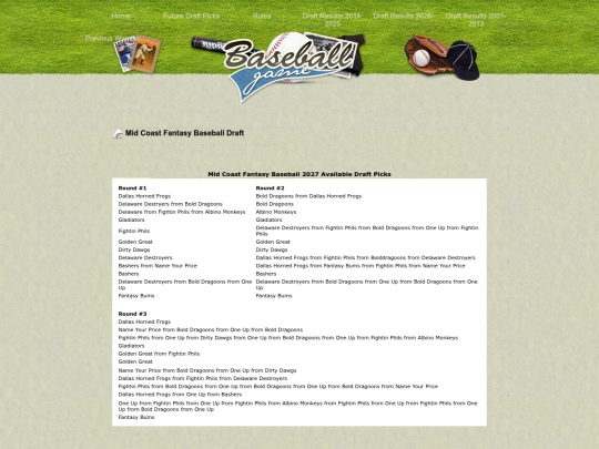 draft screenshot