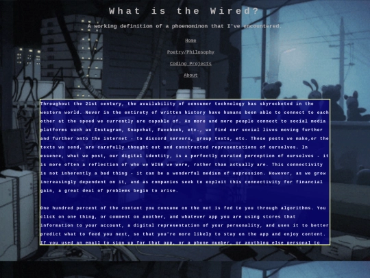 WhatIsTheWired screenshot