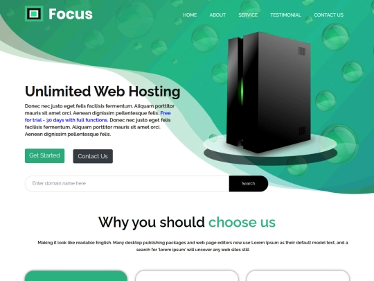 demo-site screenshot