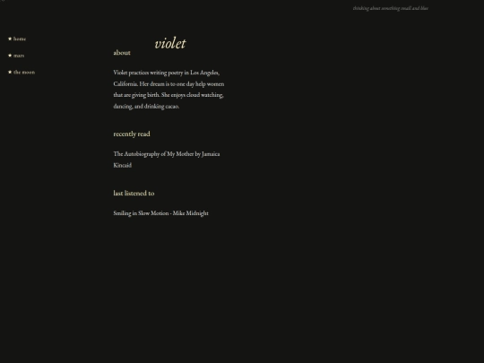 violet screenshot