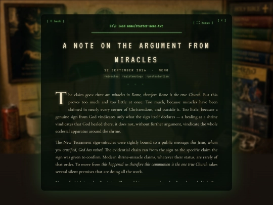 post/starter-memo screenshot