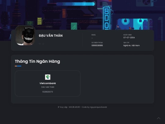 thongtinthanhtoan screenshot