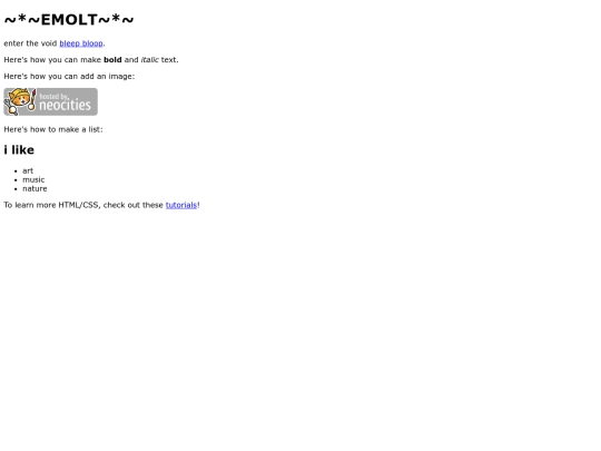 index screenshot