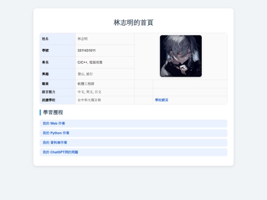 index screenshot