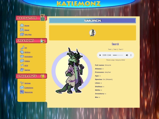 creations/ocs/smurck screenshot