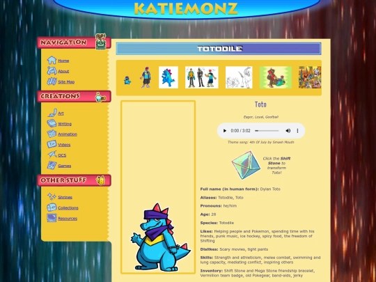 creations/ocs/totodile screenshot