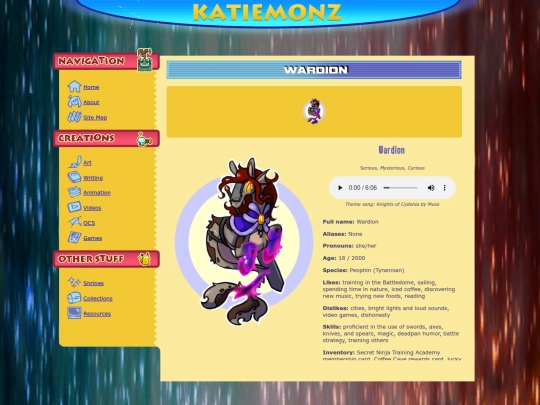 creations/ocs/wardion screenshot
