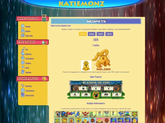 stuff/shrines/neopets/stats2026 screenshot