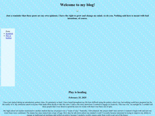 blog screenshot