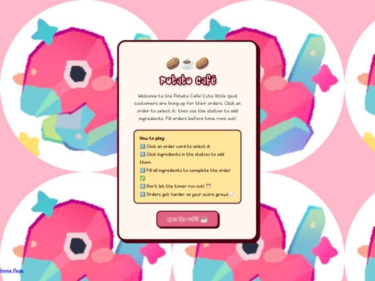 Minigame screenshot