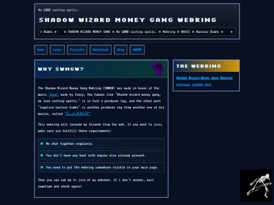 webring screenshot