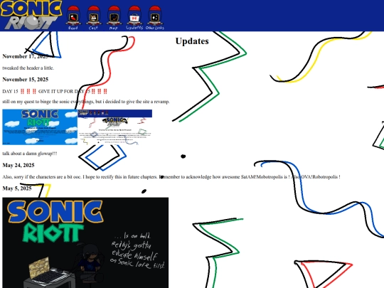 updates screenshot