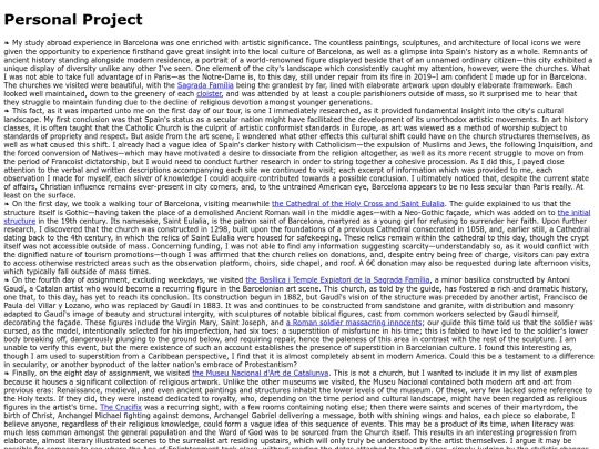 personalproject screenshot