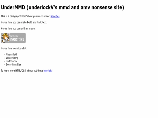 index screenshot