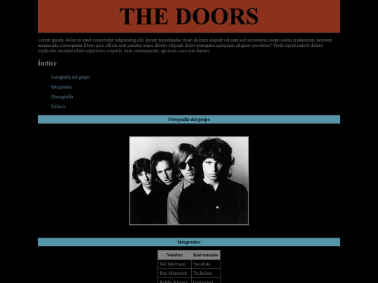 3_14_Practica_Selectores/THE DOORS screenshot