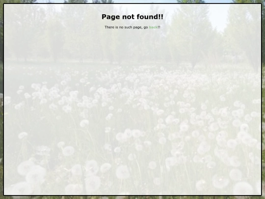 not_found screenshot