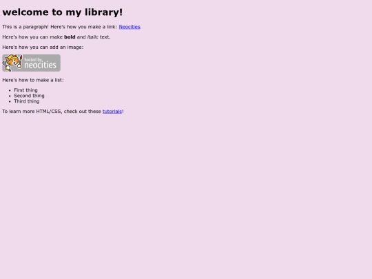 index screenshot