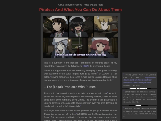 analysis/Pirates screenshot