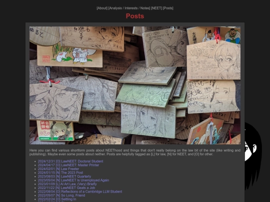 posts screenshot