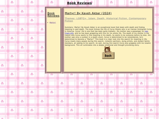 bookreview screenshot