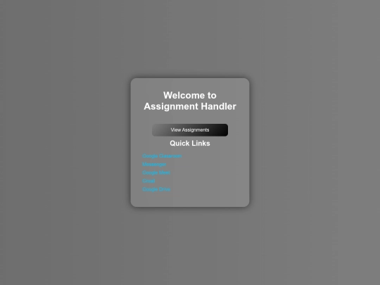 Homepage screenshot