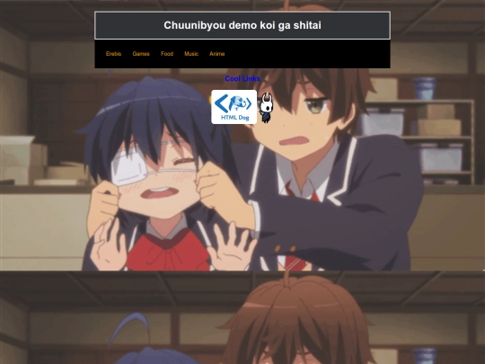 anime/chuunibyou screenshot