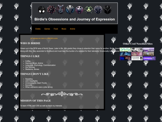homepage screenshot