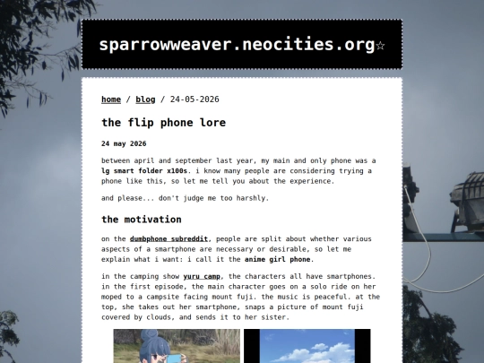posts/2026-05-24-the-flip-phone-lore screenshot
