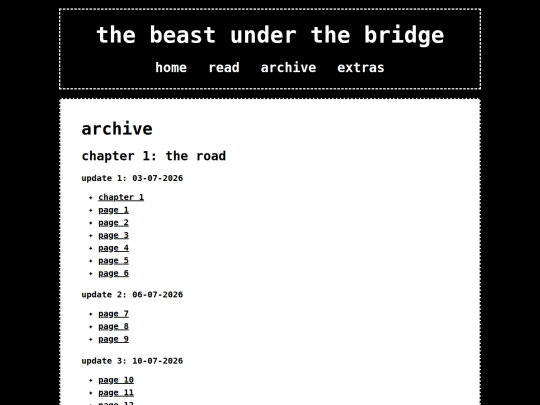 projects/beast/archive screenshot