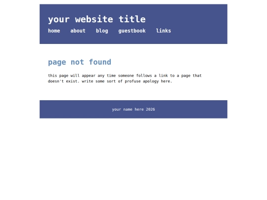 projects/tiny-layout/not_found screenshot
