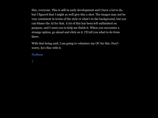 cyoa screenshot
