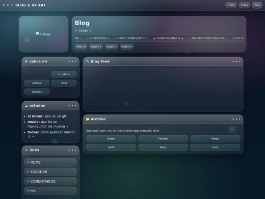 blog screenshot