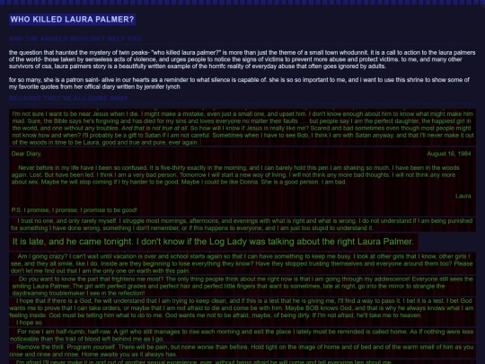 laura screenshot