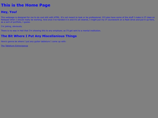 html/home screenshot