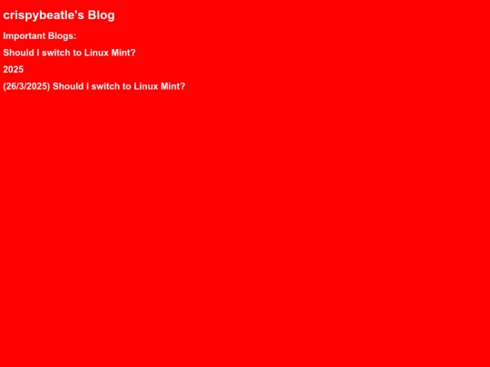 blog screenshot