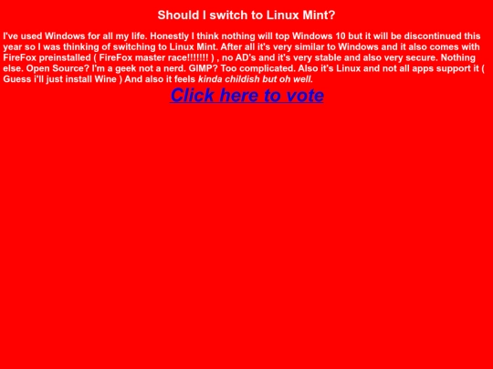 linuxmint screenshot