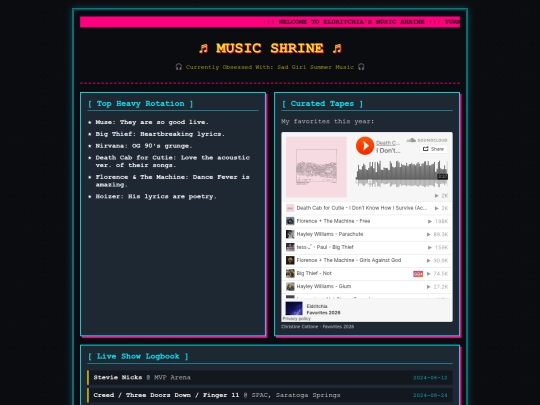 musicshrine screenshot