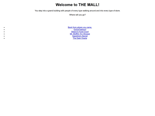 City/mall screenshot